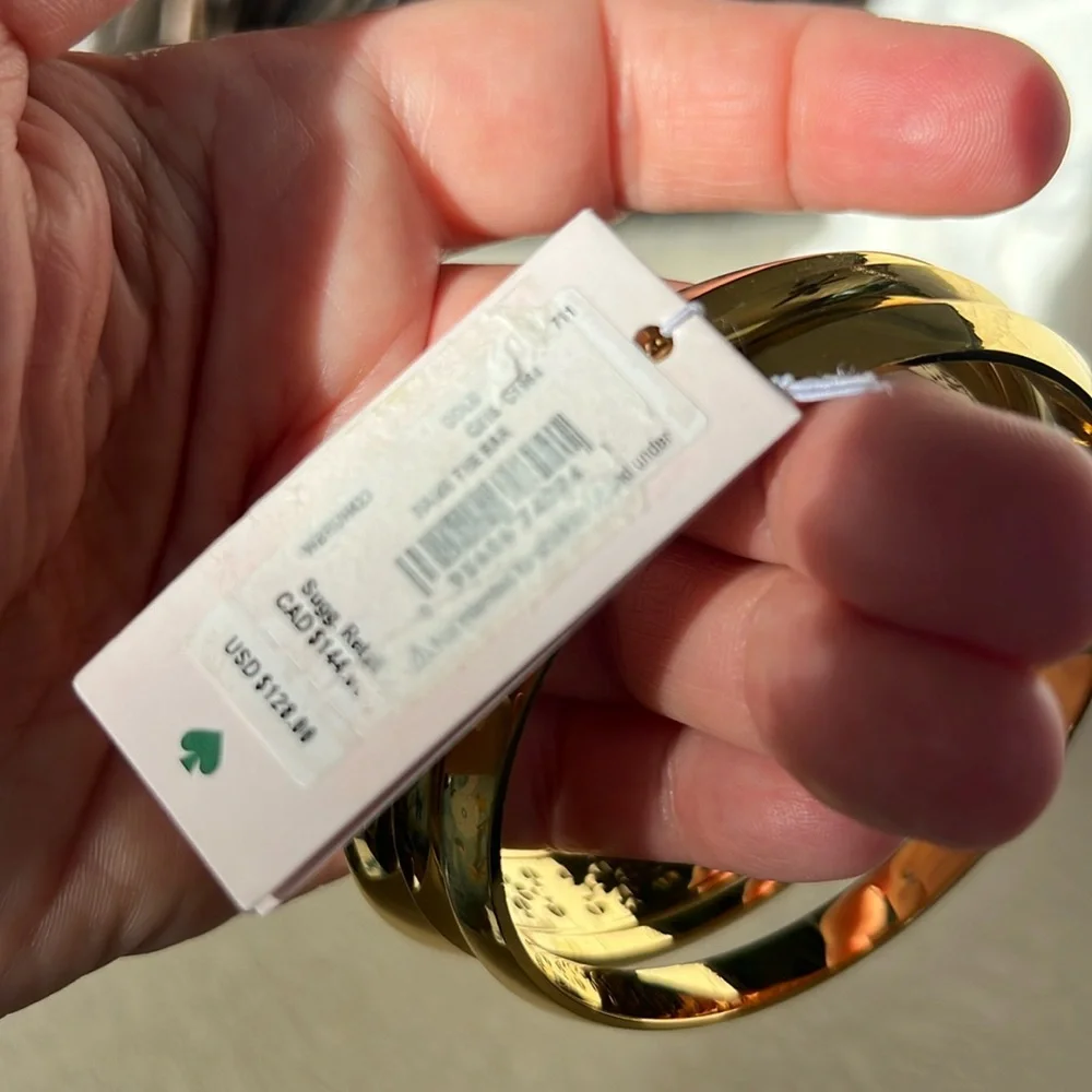 KATE SPADE Bracelets set of 3 Gold - Picture 16 of 17